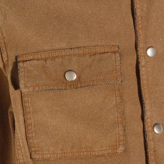  MM6 메종마르지엘라 자켓 Mm6 메종 마르지엘라 코튼 데님 재킷 샌드 - MM6 MAISON MARGIELA