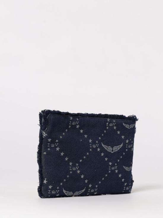 26SS 자딕앤볼테르 클러치/파우치 LWSG03746 415 Denim - ZADIG & VOLTAIRE