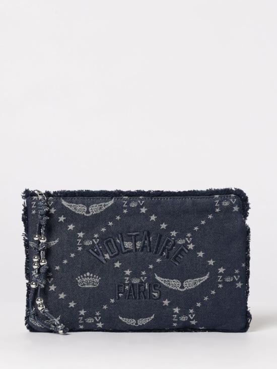 26SS 자딕앤볼테르 클러치/파우치 LWSG03746 415 Denim