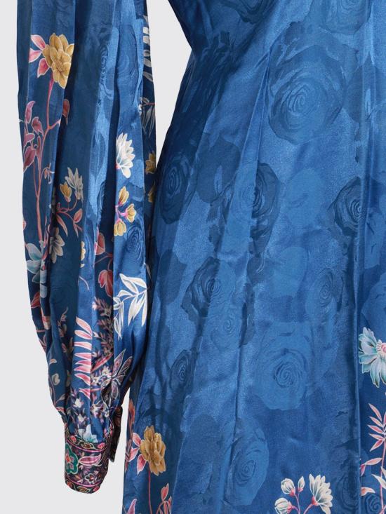 25FW 에트로 롱 원피스 WRHA017499SPD71 X0885 Blue - ETRO