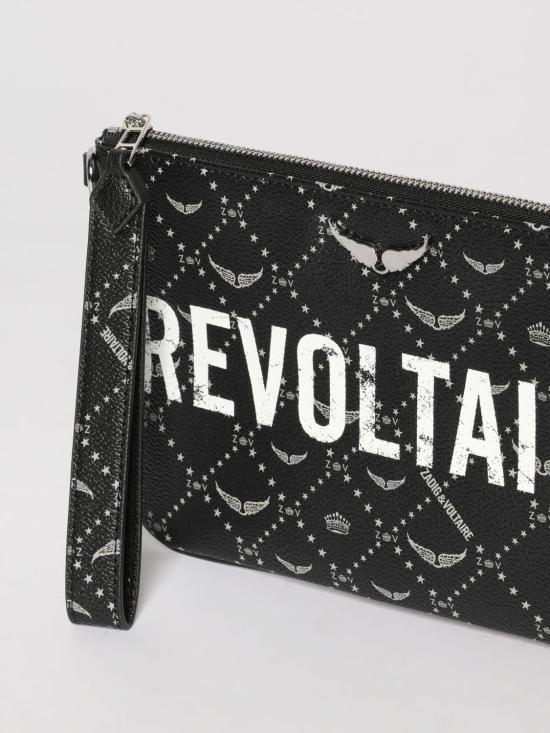 26SS 자딕앤볼테르 클러치/파우치 LWSG03802 011 Black - ZADIG & VOLTAIRE