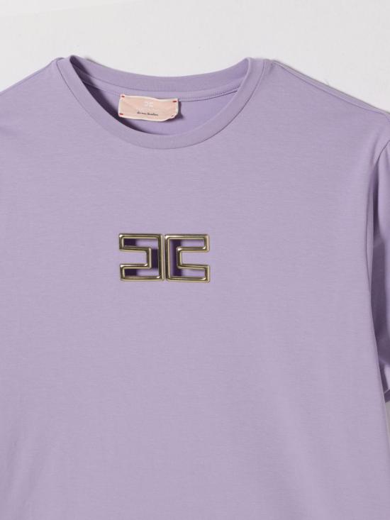 26SS [키즈] 엘리자베타프랜치 티셔츠 EFTS2610JE006 8025 Lilac - ELISABETTA FRANCHI
