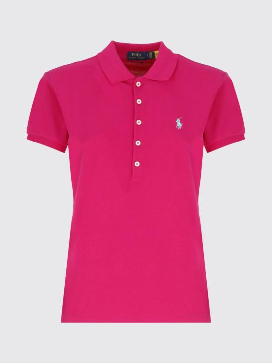 25FW 폴로 랄프로렌 폴로 티셔츠 211870245034 Fuchsia