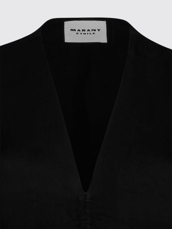 25FW 이자벨마랑에뚜왈 롱 원피스 RO0330FAC1J07E 01BK Black - ISABEL MARANT ETOILE