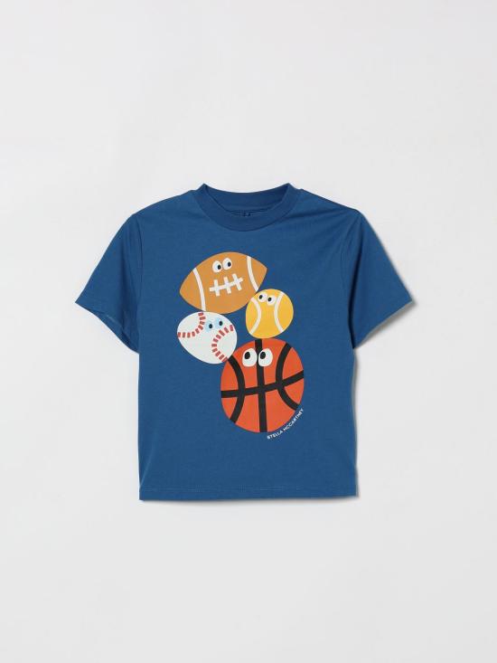 26SS [키즈] 스텔라 맥카트니 티셔츠 TY8Q81Z0434 61D Blue