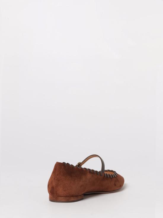 26SS 지안비토로시 플랫 슈즈 G9563685RICXCN BRMK Brown - GIANVITO ROSSI