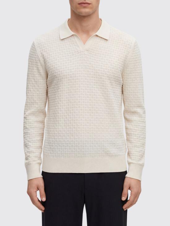 26SS 보스 폴로 티셔츠 50555201 118 White