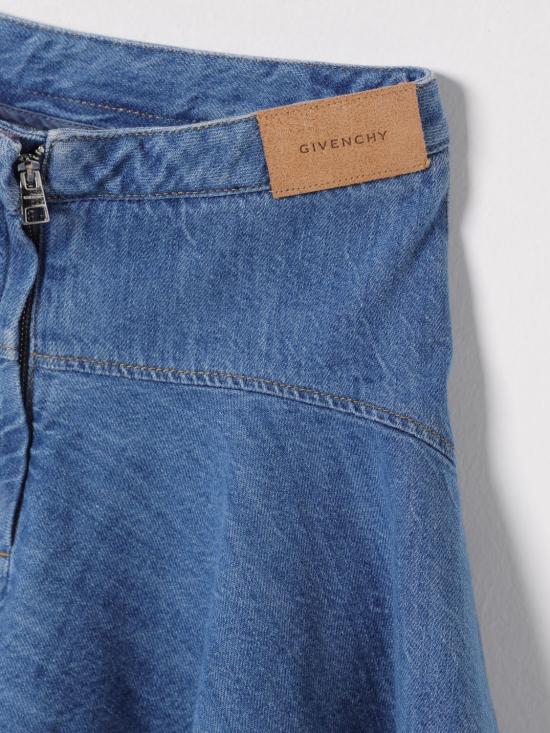 26SS [키즈] 지방시 스커트 H31207 Z10 Blue - GIVENCHY