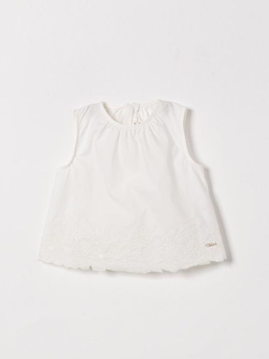 26SS [키즈] 끌로에 티셔츠 C20894 117 White