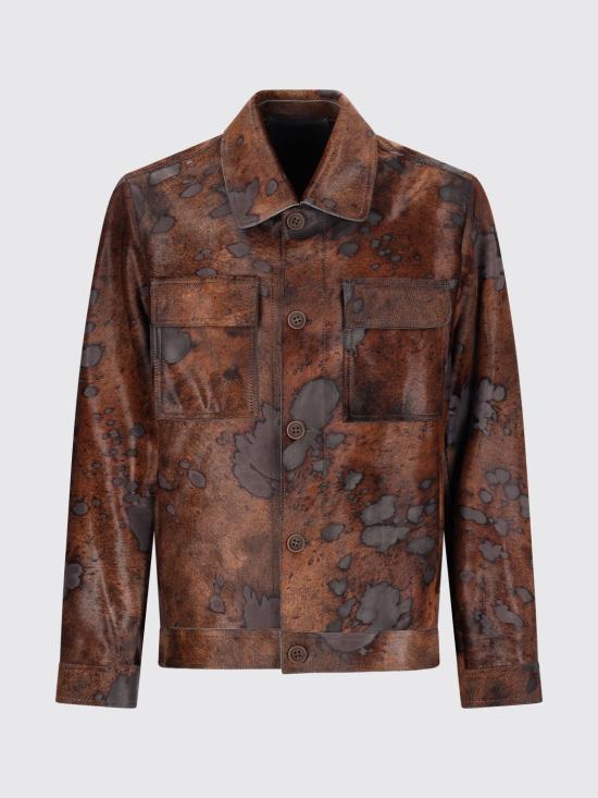 25FW 살바토레 산토로 자켓 49581U Brown