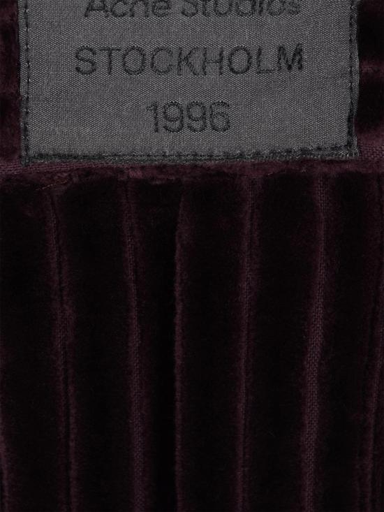 25FW 아크네 스튜디오 스트레이트 팬츠 BK0719 479 Violet - ACNE STUDIOS