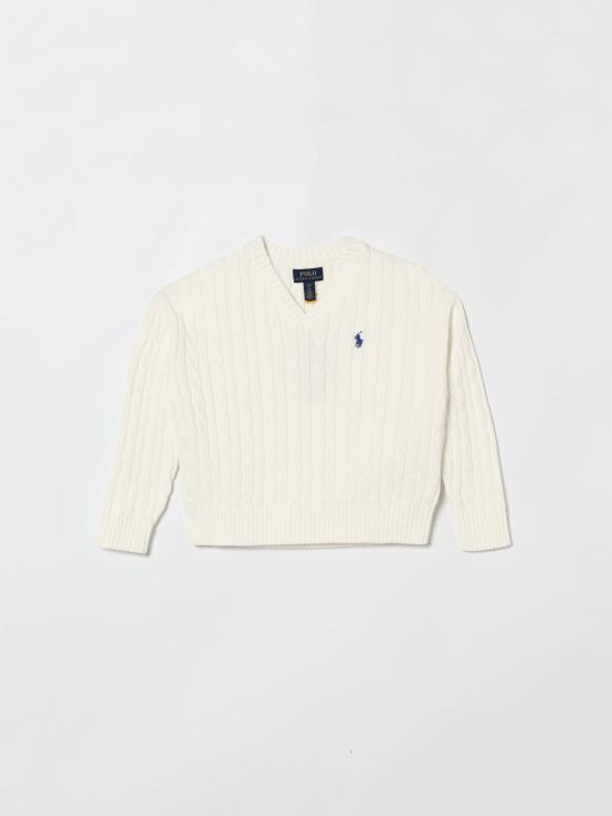 26SS [키즈] 폴로 랄프로렌 풀오버 313A11238 001 White