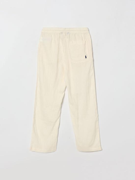 26SS [키즈] 폴로 랄프로렌 트레이닝/조거 팬츠 323971037 001 White - POLO RALPH LAUREN