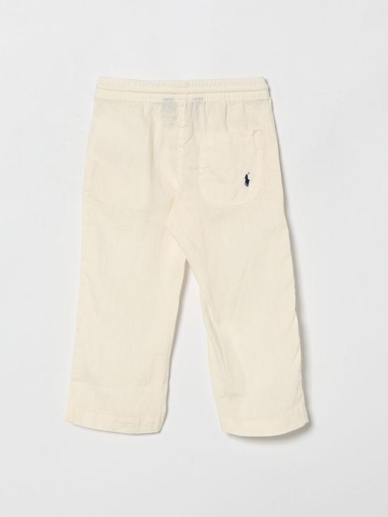 26SS [키즈] 폴로 랄프로렌 트레이닝/조거 팬츠 322971037 001 White - POLO RALPH LAUREN