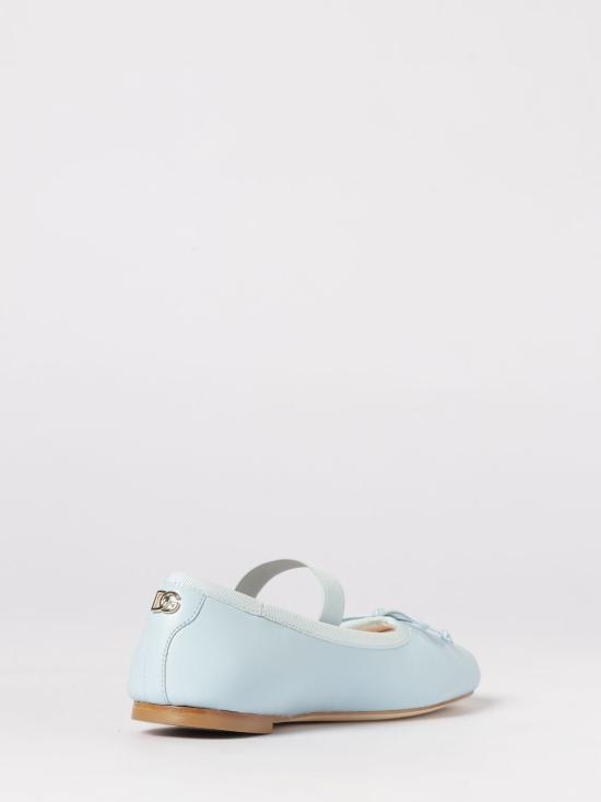 26SS [키즈] 돌체앤가바나 플랫 슈즈 D11395AX626 8H607 Gnawed Blue - DOLCE & GABBANA