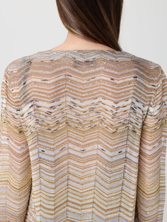 26SS 미소니 스웨터 DS26SM0HBK01H9 SM9ZU Gold - MISSONI