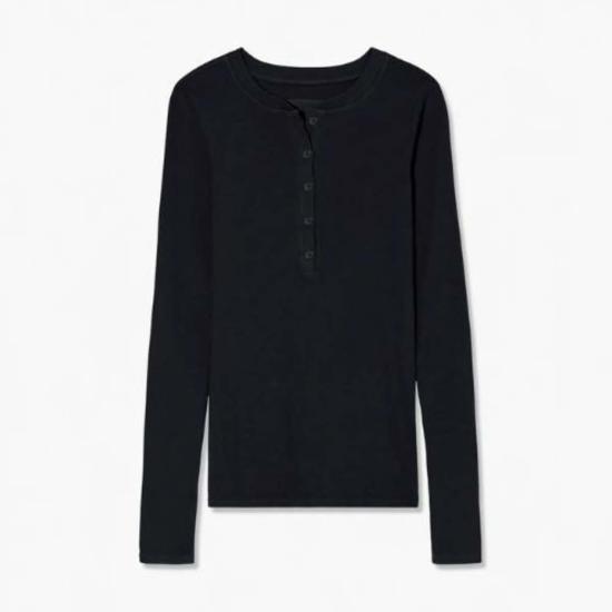  닐리로탄 긴팔 티셔츠 닐리 로탄 조던 헨리 티 - NILI LOTAN