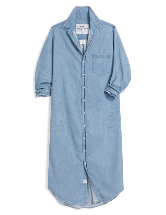  프랭크 앤 에일린 롱 원피스 프랭크 앤 엘린 로리 맥시 셔츠드레스 - FRANK & EILEEN
