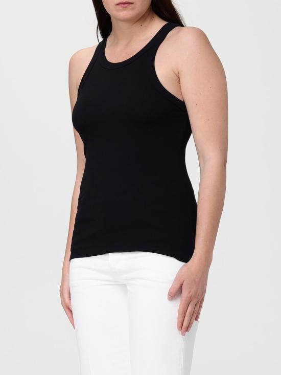 26SS 토템 반팔 티셔츠 211437772 200 Black - TOTEME