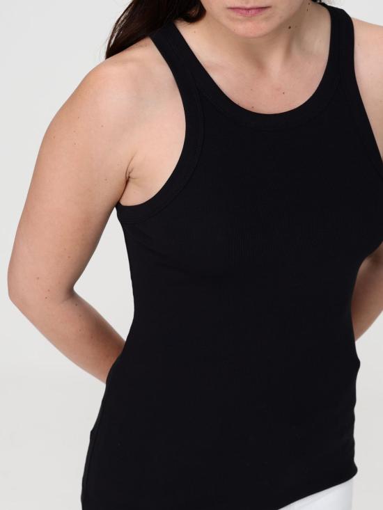 26SS 토템 반팔 티셔츠 211437772 200 Black - TOTEME