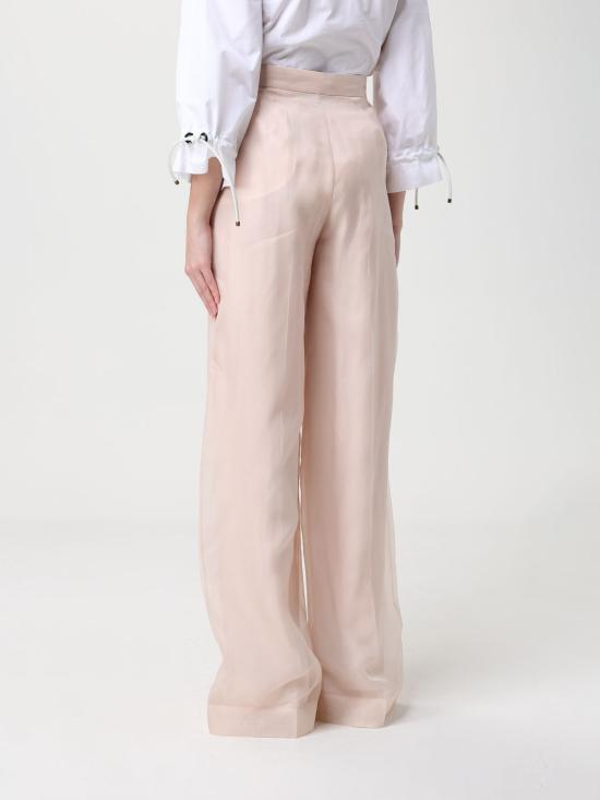 26SS 막스마라 Mxeolivi 실크 오간자 레이어드 팬츠 2611131044600 002 Pink - MAX MARA