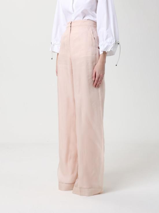 26SS 막스마라 Mxeolivi 실크 오간자 레이어드 팬츠 2611131044600 002 Pink - MAX MARA