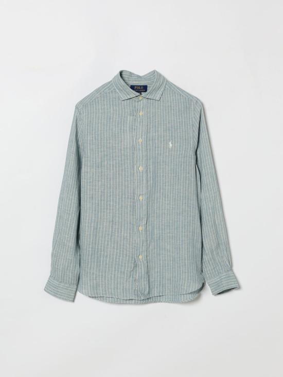 26SS [키즈] 폴로 랄프로렌 셔츠 323A13343 002 Blue