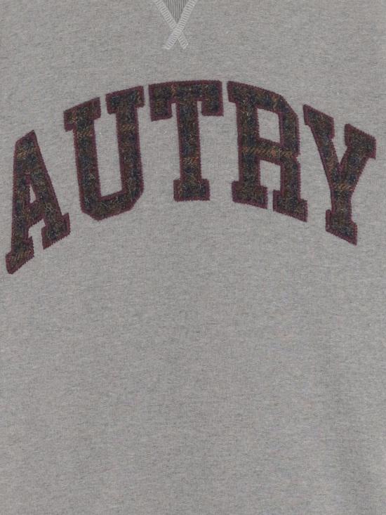 25FW 오트리 긴팔 티셔츠 SWPM U4HQ Grey 2 - AUTRY