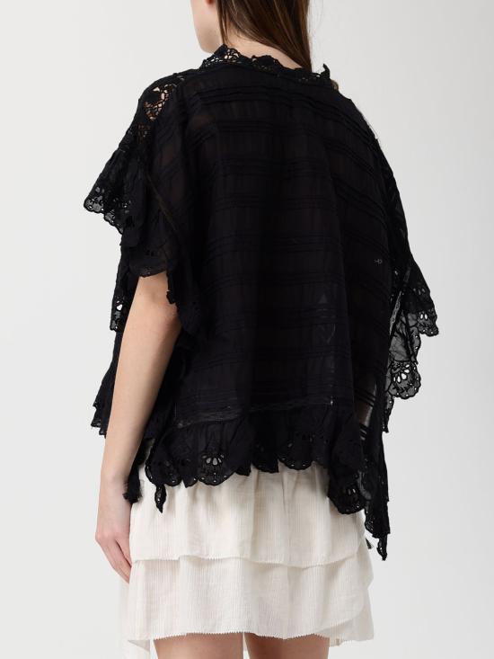26SS 이자벨마랑에뚜왈 블라우스 HT0768FAD1J05E 01BK Black - ISABEL MARANT ETOILE