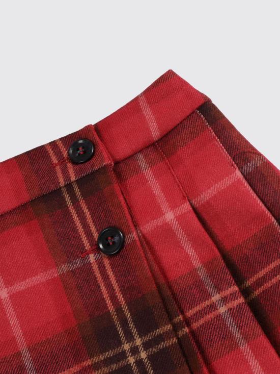 25FW [키즈] 봉쁘앙 스커트 W05GSKW00030 352 Red - BONPOINT