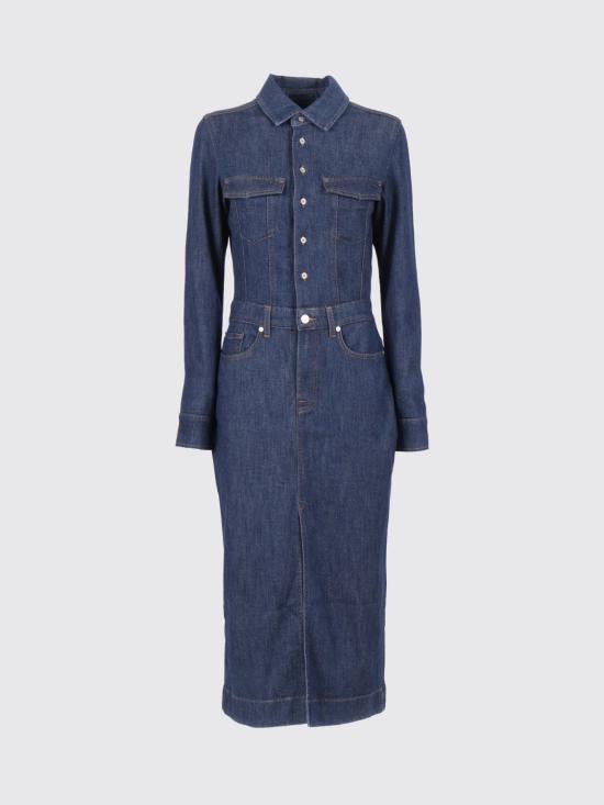 25FW 세븐포올맨카인드 롱 원피스 7UL40R70 1A9 Blue