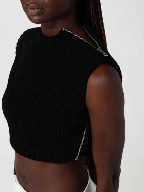 26SS 막스마라 민소매 티셔츠 2611361483600 001 Black - MAX MARA