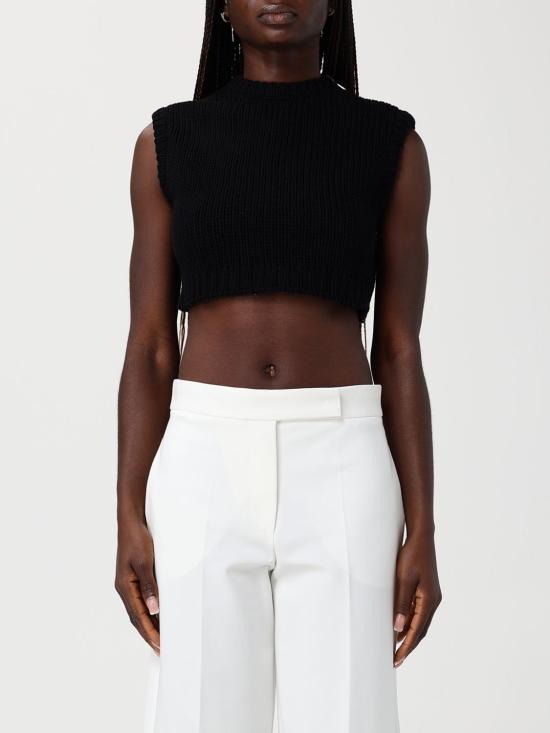 26SS 막스마라 민소매 티셔츠 2611361483600 001 Black