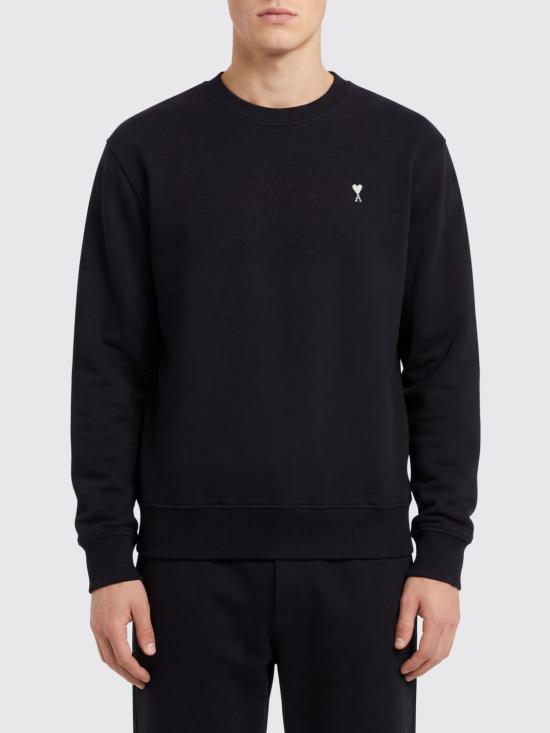 26SS 아미 ADC 크루넥 스웨트 셔츠 HSW763730 045 Black