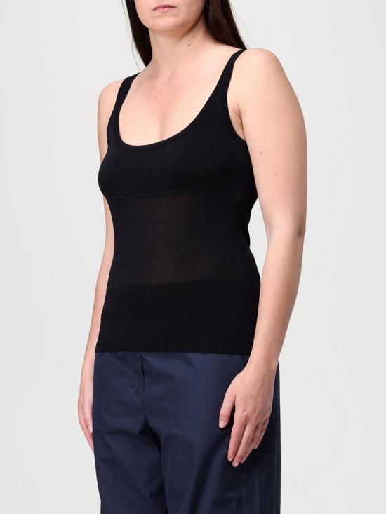 26SS 막스마라 반팔 티셔츠 2611361443600 001 Black - MAX MARA