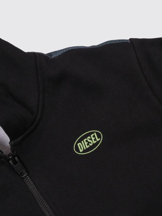 25FW [키즈] 디젤 풀오버 J024800GRAL K900 Black - DIESEL