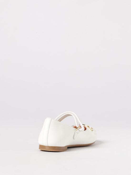 26SS [키즈] 돌체앤가바나 플랫 슈즈 D11382AB793 80001 White - DOLCE & GABBANA