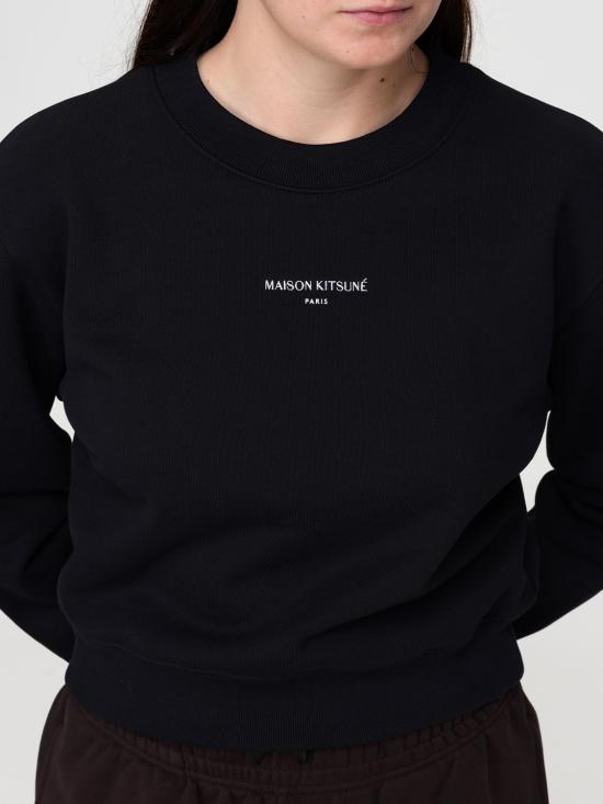 26SS 메종키츠네 스웨터 QW00300KM0341 P199 Black - MAISON KITSUNE