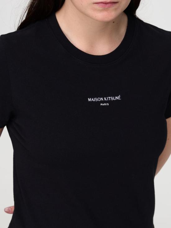 26SS 메종키츠네 반팔 티셔츠 QW00100KJ7026 P199 Black - MAISON KITSUNE