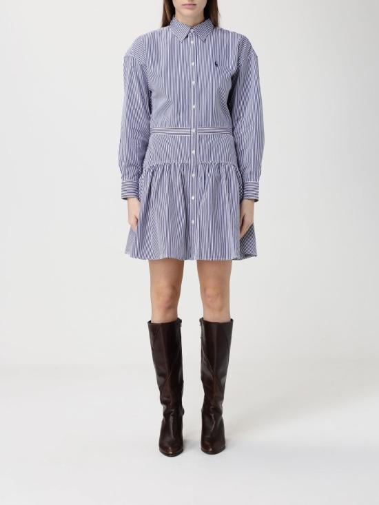 26SS 폴로 랄프로렌 롱 원피스 211B22754 001 White