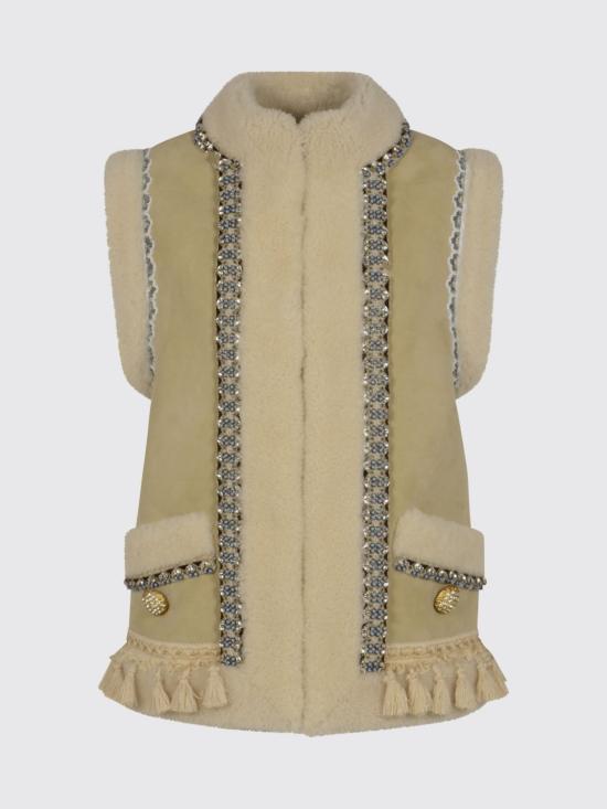 25FW 발렌티노 가라바니 베스트 7B3NL00D9FC 094 Brown