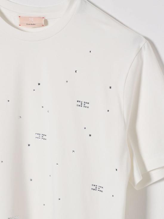 26SS [키즈] 엘리자베타프랜치 티셔츠 EFTS2630JE006 0135 Ivory - ELISABETTA FRANCHI