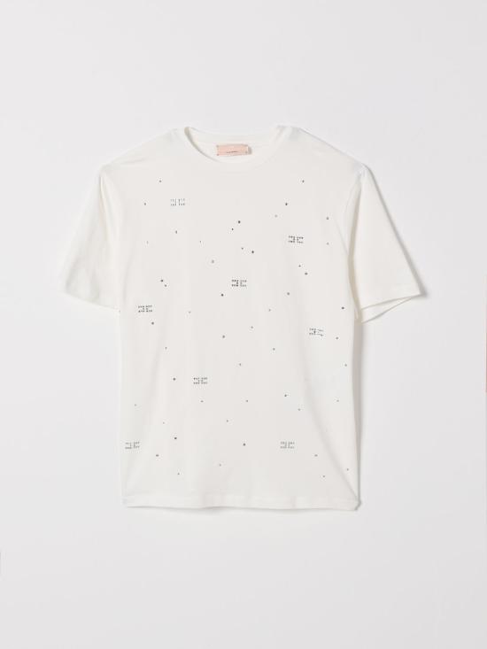 26SS [키즈] 엘리자베타프랜치 티셔츠 EFTS2630JE006 0135 Ivory