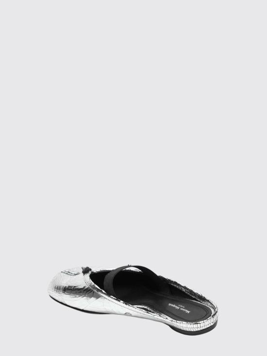 25FW 마르지엘라 타비 스트랩 뮬 S39WZ0112P7456 H7730 Silver - MAISON MARGIELA
