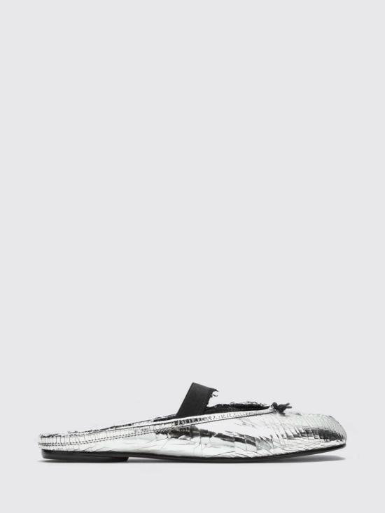 25FW 마르지엘라 타비 스트랩 뮬 S39WZ0112P7456 H7730 Silver