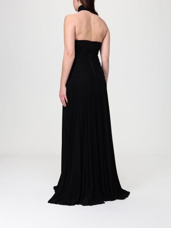 26SS 엘리자베타프랜치 롱 원피스 ABR1861E2 110 Black - ELISABETTA FRANCHI