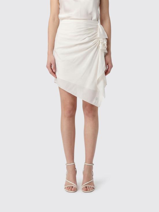 26SS 더 가먼트 미디 스커트 21808 000 White