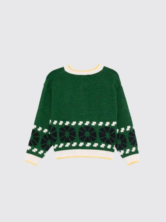 25FW [키즈] 보보쇼즈 풀오버 225AC114 311 Green - BOBO CHOSES