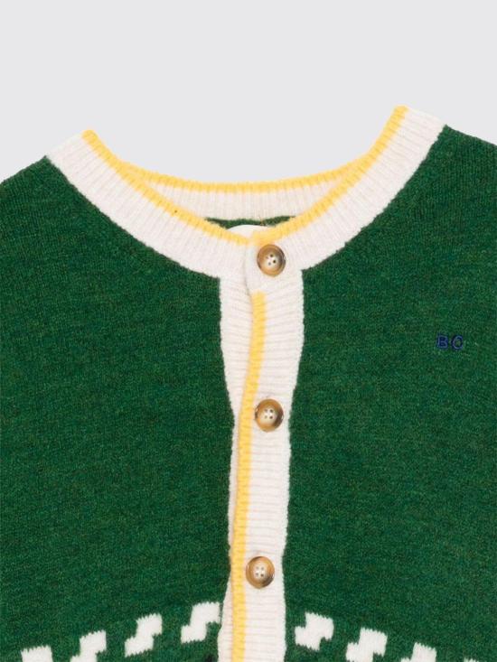 25FW [키즈] 보보쇼즈 풀오버 225AC114 311 Green - BOBO CHOSES