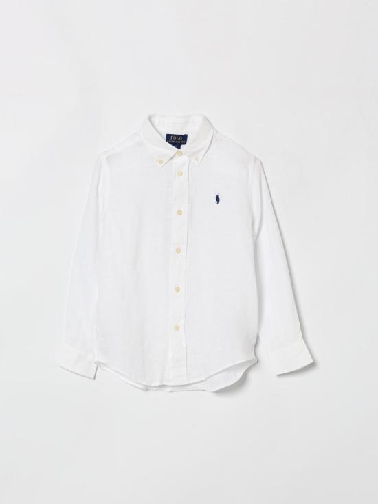 26SS [키즈] 폴로 랄프로렌 셔츠 322967600 003 White